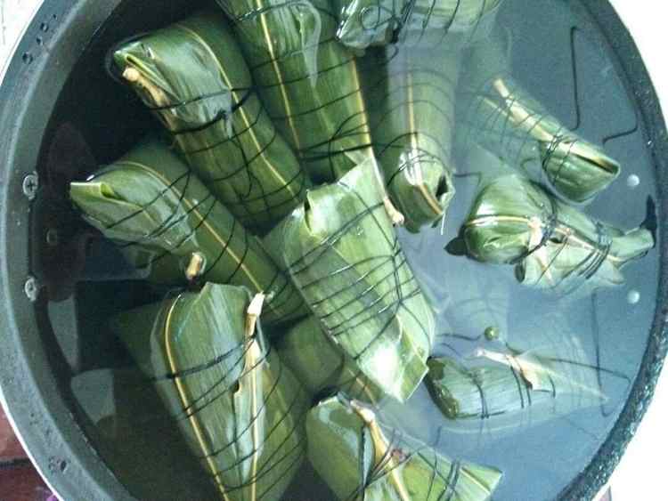 红豆蜜枣粽步骤9