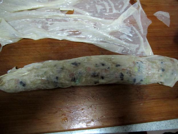 腐衣糯米卷步骤8