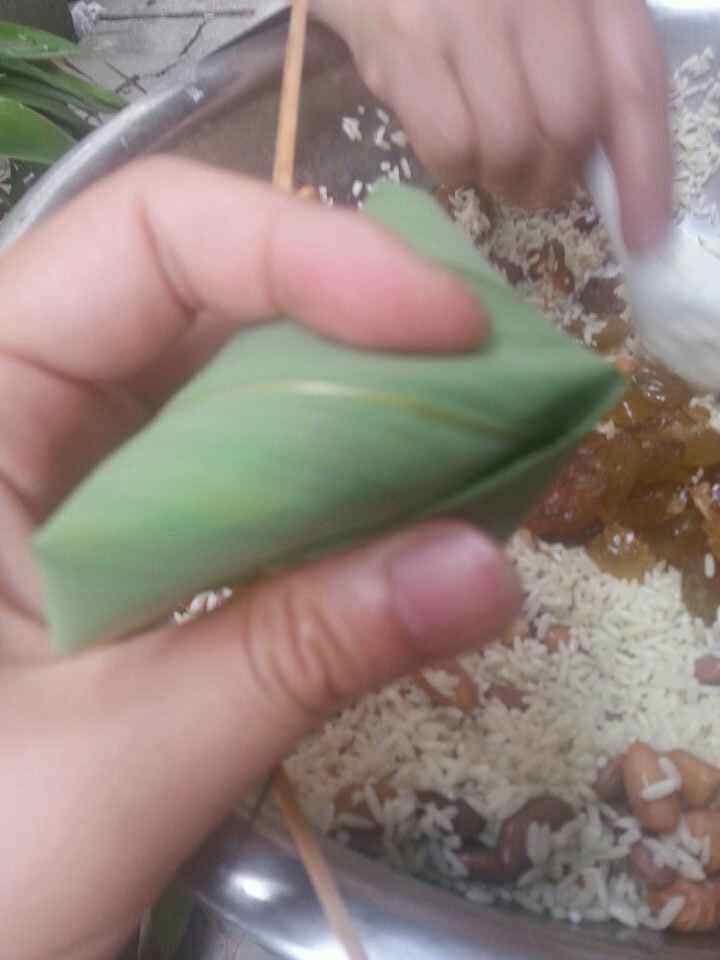 红豆蜜饯粽步骤7