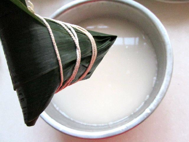 猴头菇鲜肉粽子步骤8