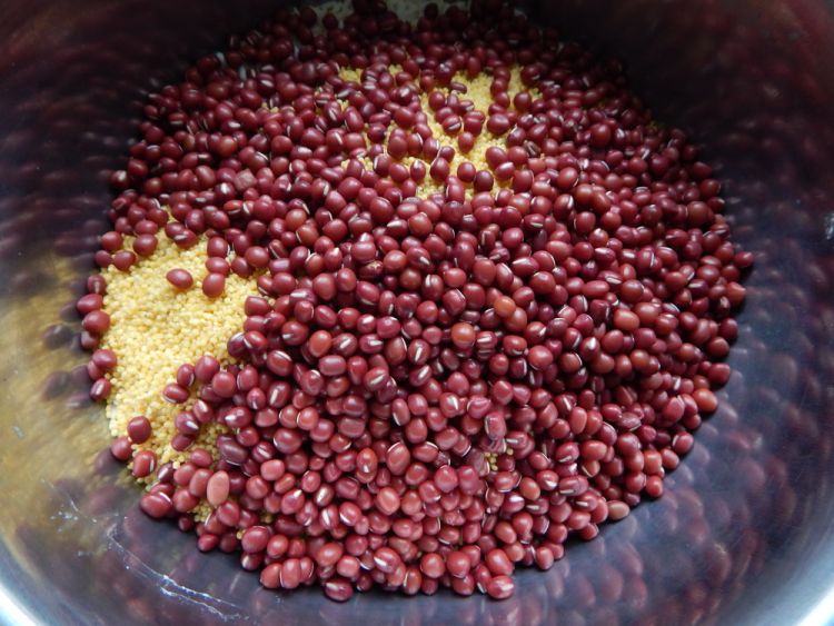 小米红豆粽子步骤3