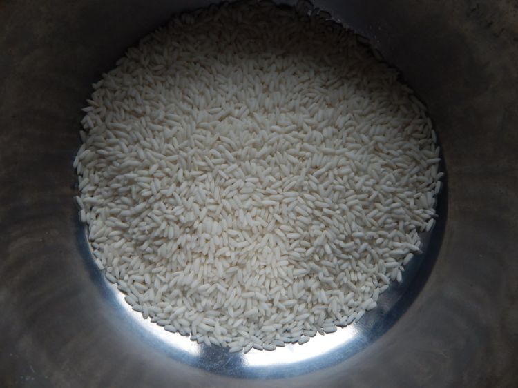 小米红豆粽子步骤1