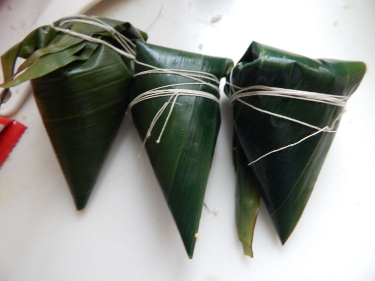 小米红豆粽子步骤10