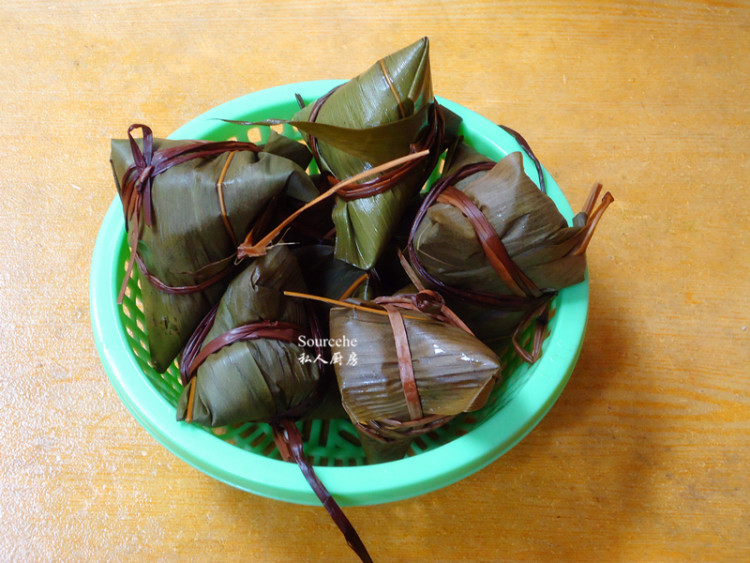 广式腊味粽子步骤10