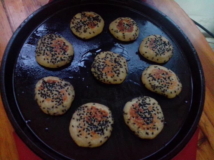 糯米芝麻饼#新鲜从这步骤7
