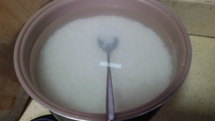 桂花豆沙粽步骤1