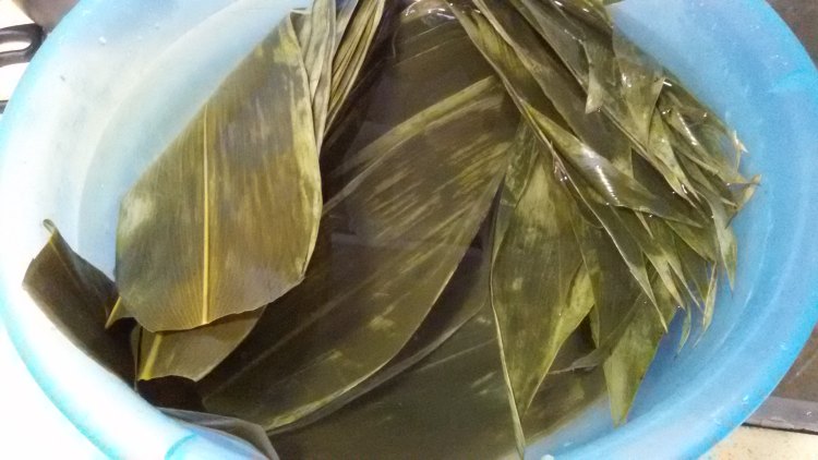 桂花豆沙粽步骤2