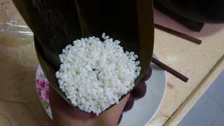 桂花豆沙粽步骤7