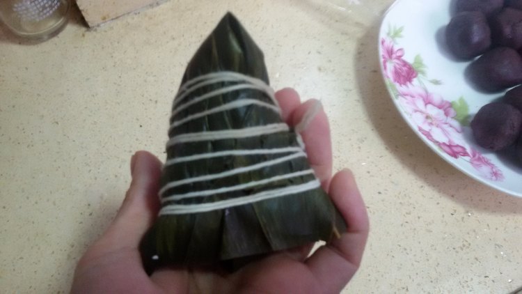 桂花豆沙粽步骤8