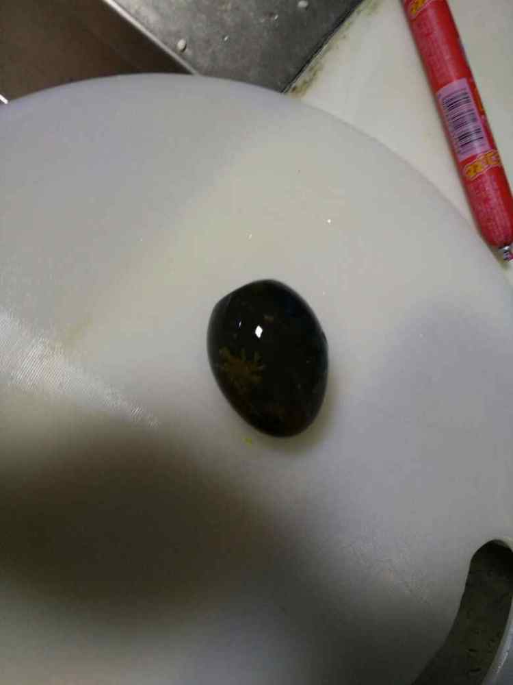火腿皮蛋粥#多效护理步骤4