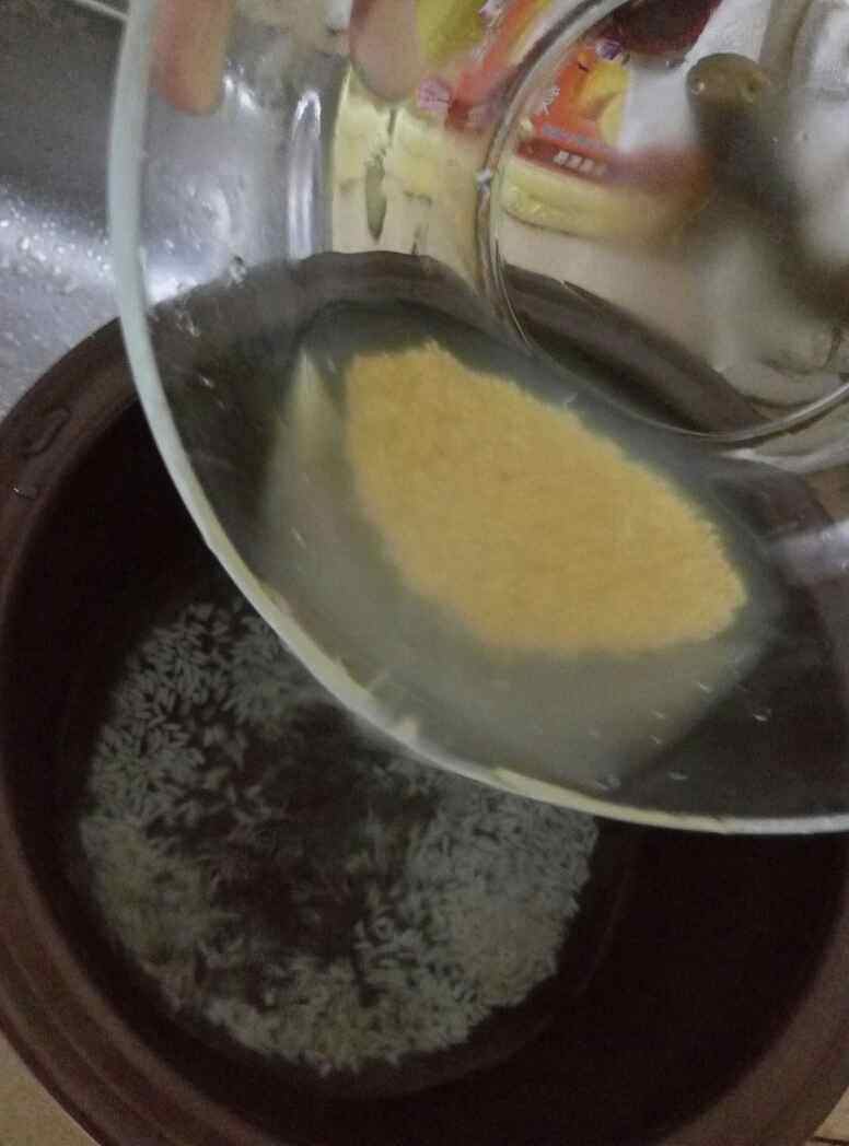 糯米小米粥步骤4