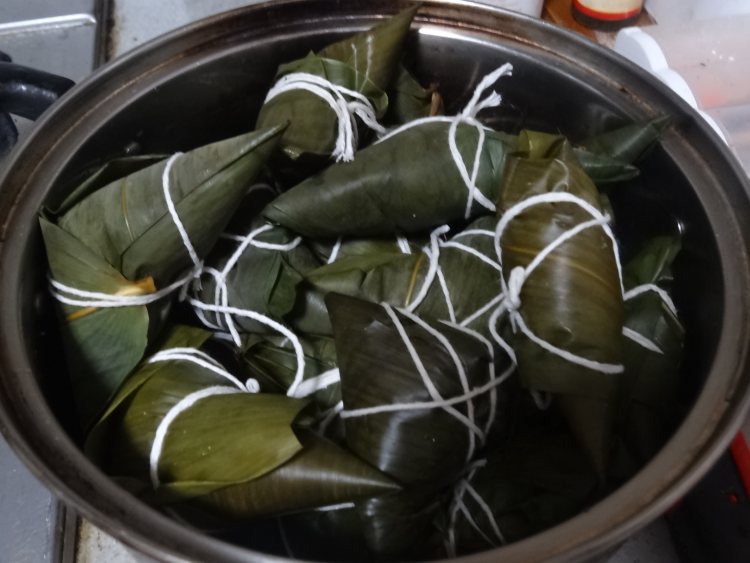 黑提蜜枣粽步骤10