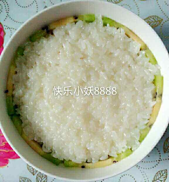 美味八宝饭步骤5