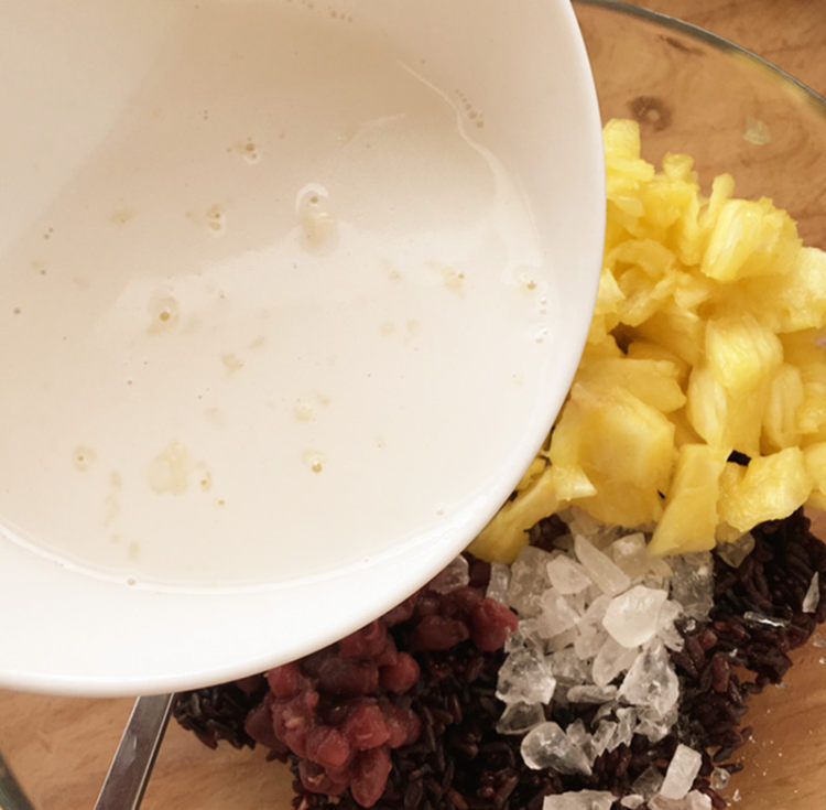 黑米菠萝八宝饭步骤8