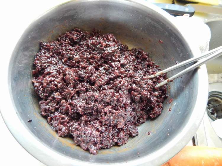 紫米烧麦步骤8
