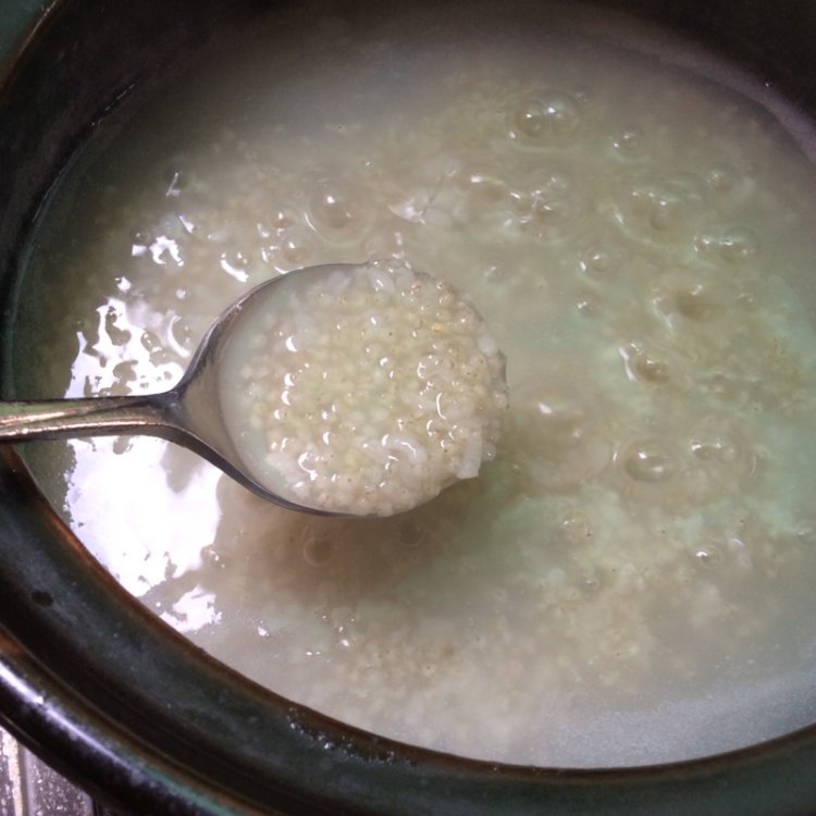 紫薯黑小米粥步骤3