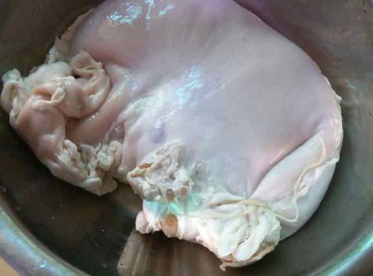 猪肚包糯米饭步骤5