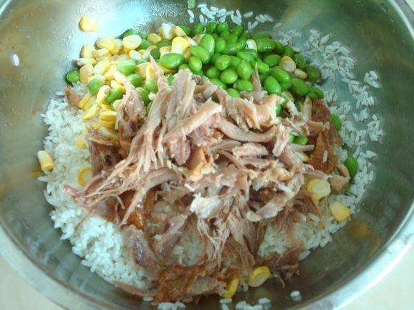 竹筒糯米饭步骤3