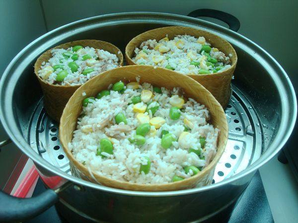 竹筒糯米饭步骤7