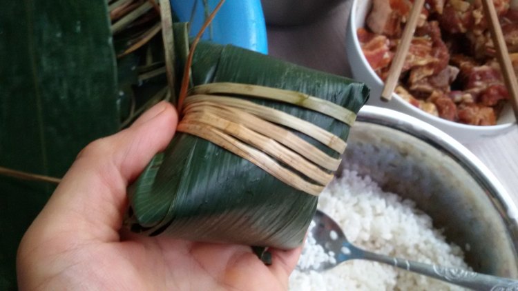 咸香排骨粽步骤7