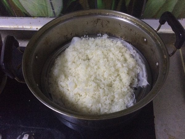 自产酒酿步骤1