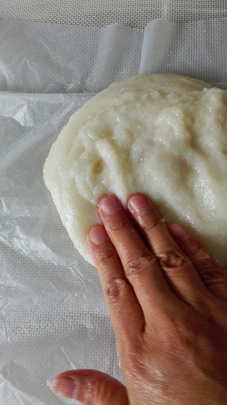 【手工美食】椰蓉豆沙步骤8