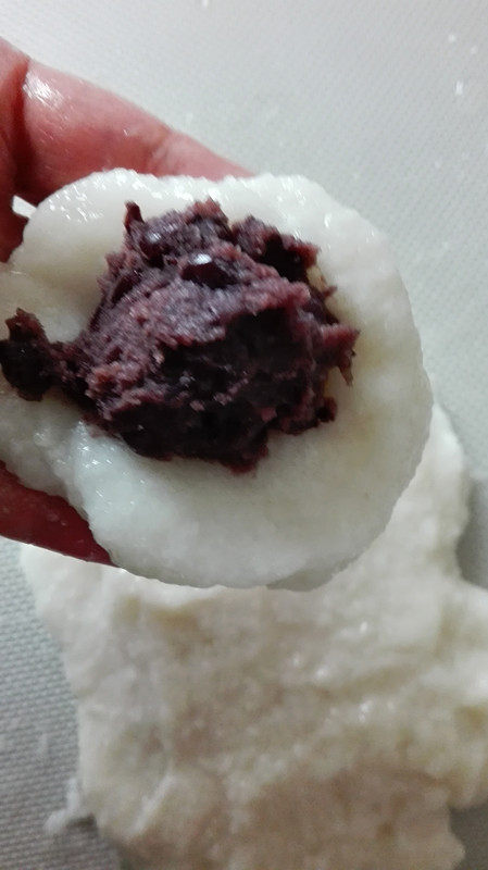 【手工美食】椰蓉豆沙步骤9