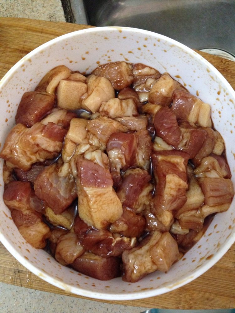 闽南风味肉粽步骤3