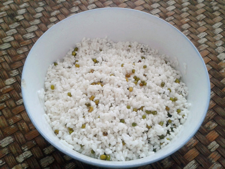 【手工美食】绿豆红枣步骤3