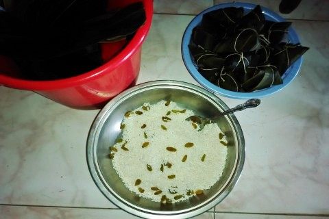 【手工美食】葡萄干糯步骤7