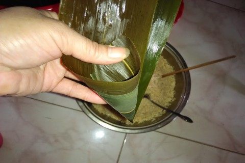 【手工美食】葡萄干糯步骤9