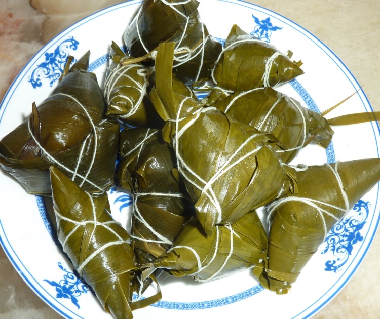 清香白味粽步骤15