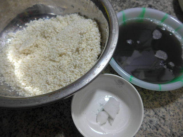 宁波豇豆粽步骤1