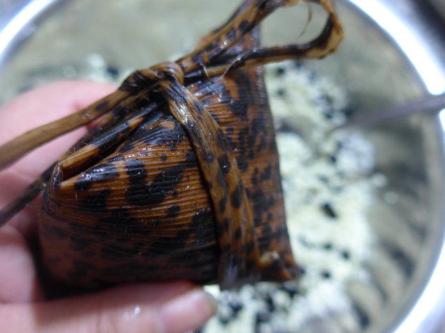 宁波豇豆粽步骤9
