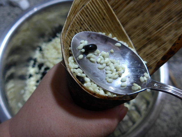 宁波豇豆粽步骤8