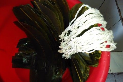 【手工美食】葱姜糯米步骤11