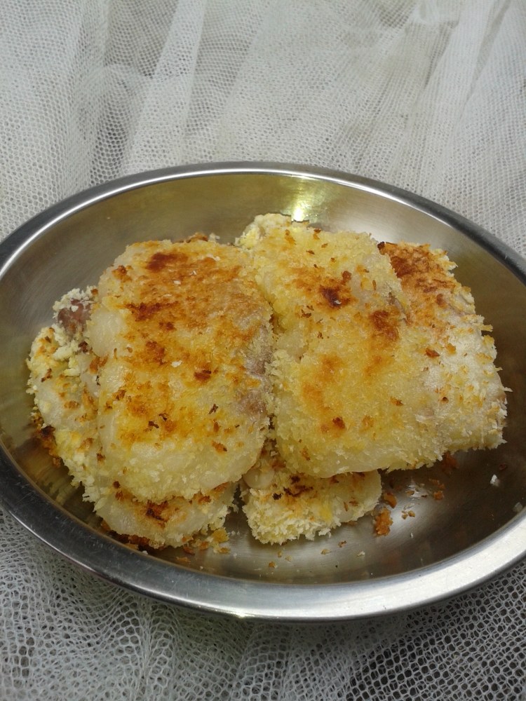 【手工美食】煎年糕步骤10