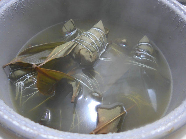 绿豆糯米粽步骤10