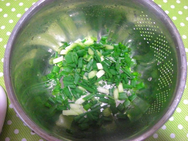 葱香年糕步骤4