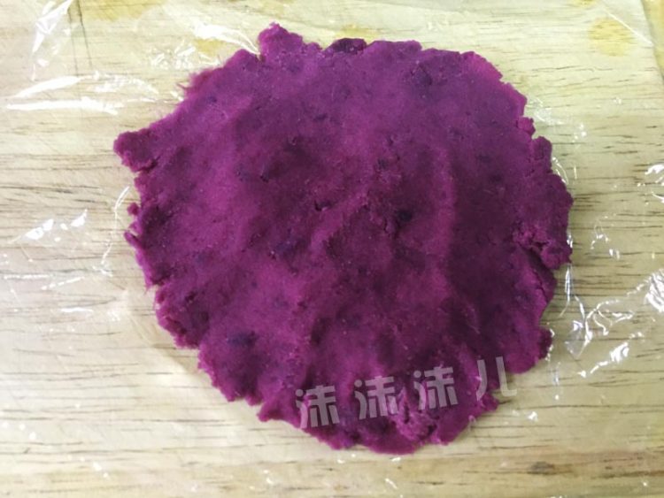 紫薯糯米茶巾绞步骤7
