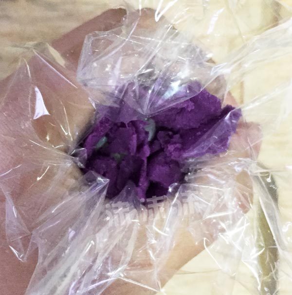 紫薯糯米茶巾绞步骤10