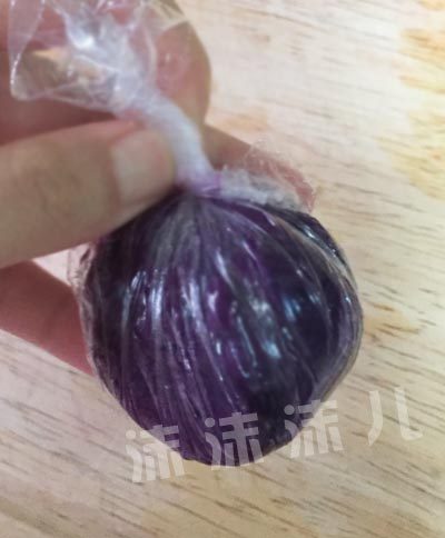 紫薯糯米茶巾绞步骤11