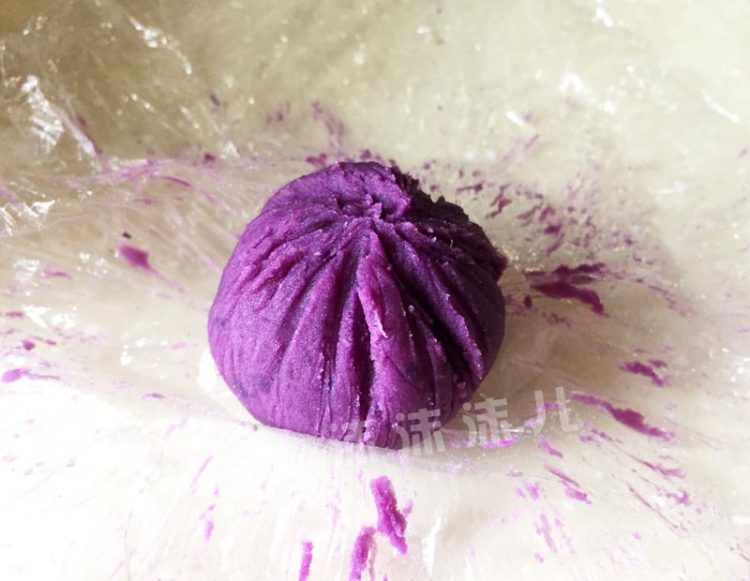 紫薯糯米茶巾绞步骤12