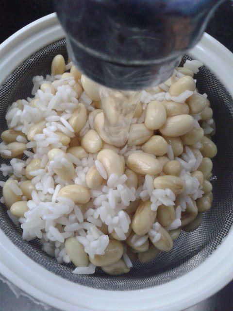 糯米豆浆步骤3