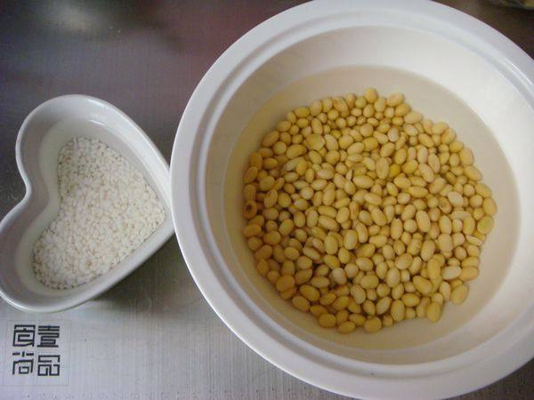 姜汁豆浆步骤1