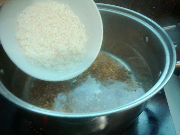 红薯麦粒糯米粥步骤4