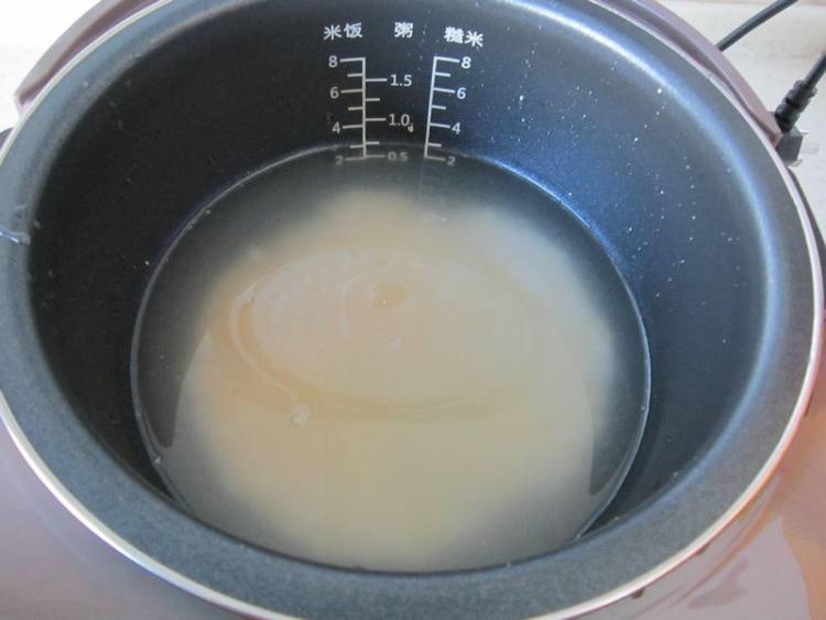 鹰嘴豆杂粮粥步骤4