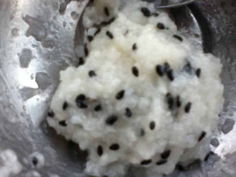 胡麻饭步骤7