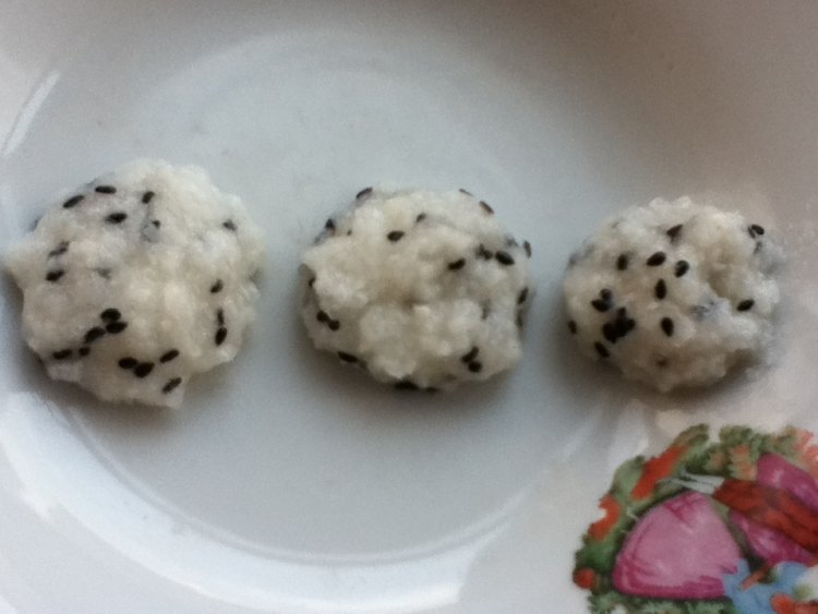 胡麻饭步骤8