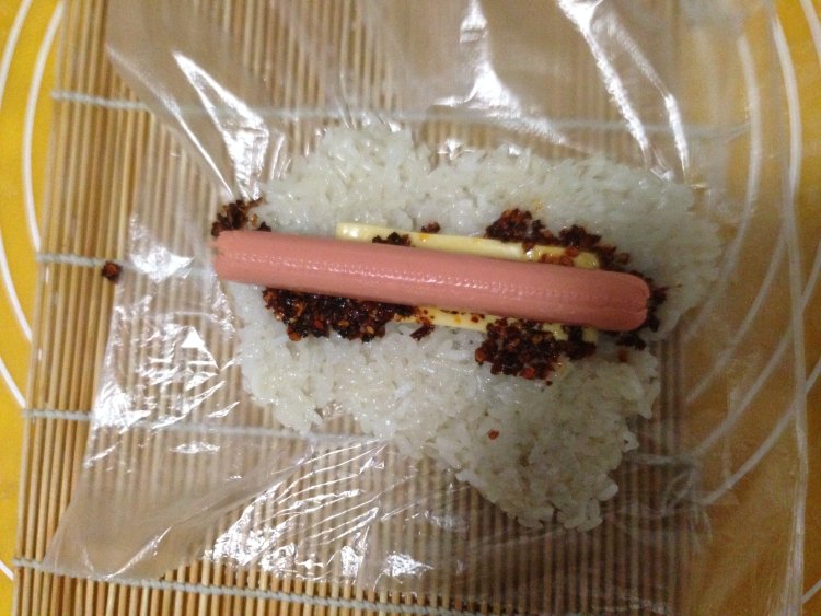 火腿芝士糯米卷步骤5